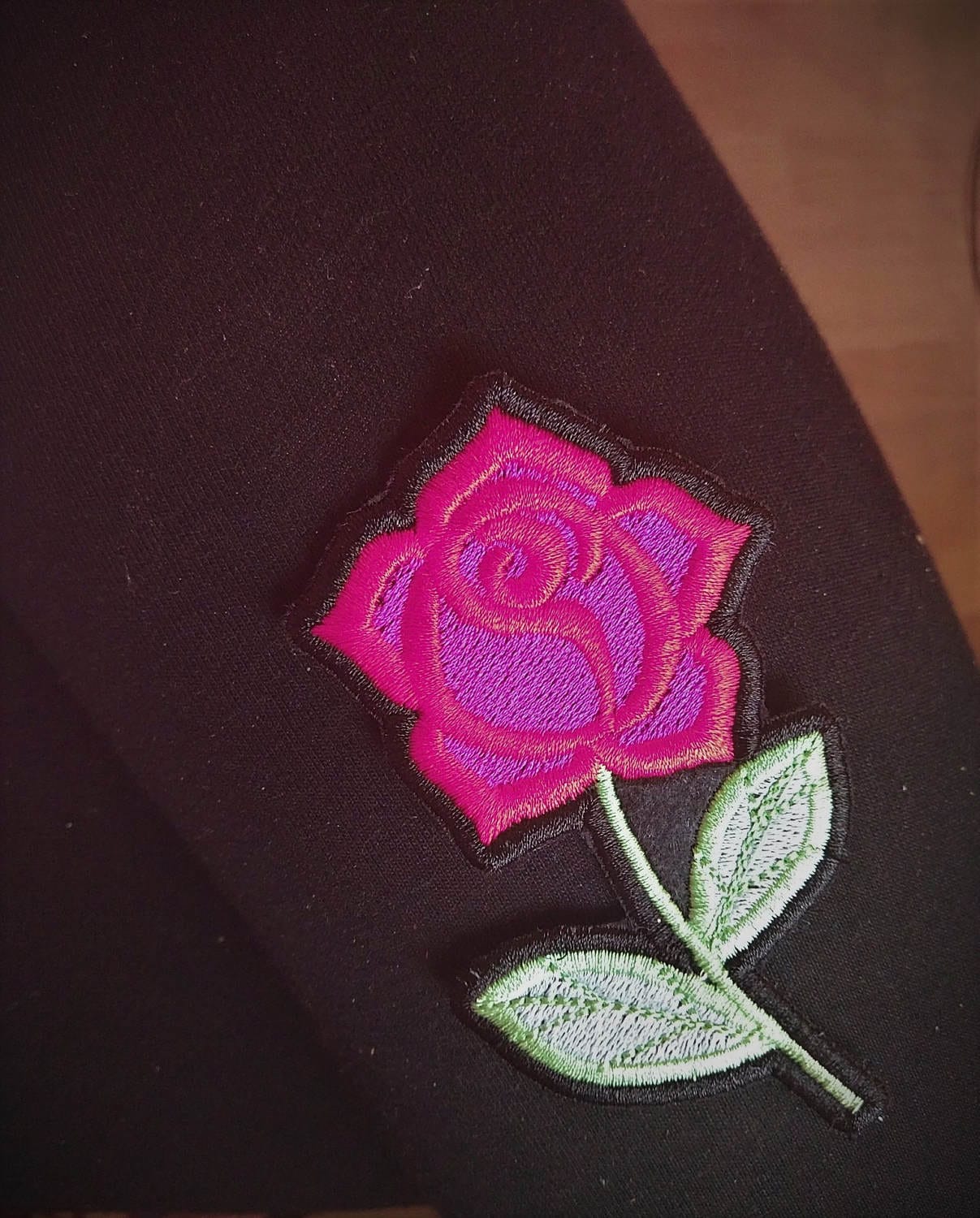 Rose Patch Applique