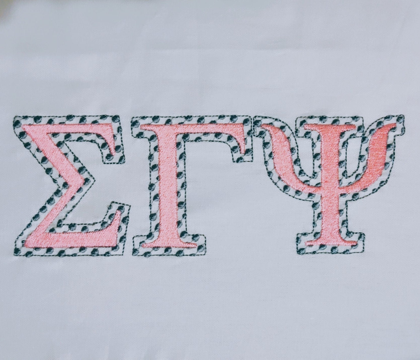 Polka Dot Classic Sororities Greek Font