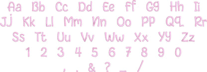 Monogram and Fringed Circle Frame Set