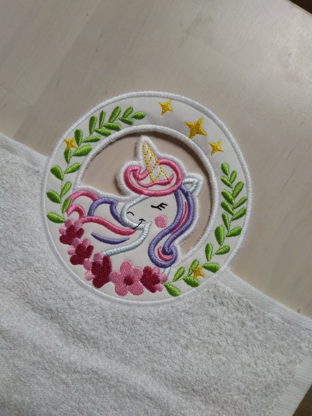 Unicorn Towel Hanging Hole Topper ITH