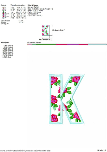 Girly Sport Rose Font