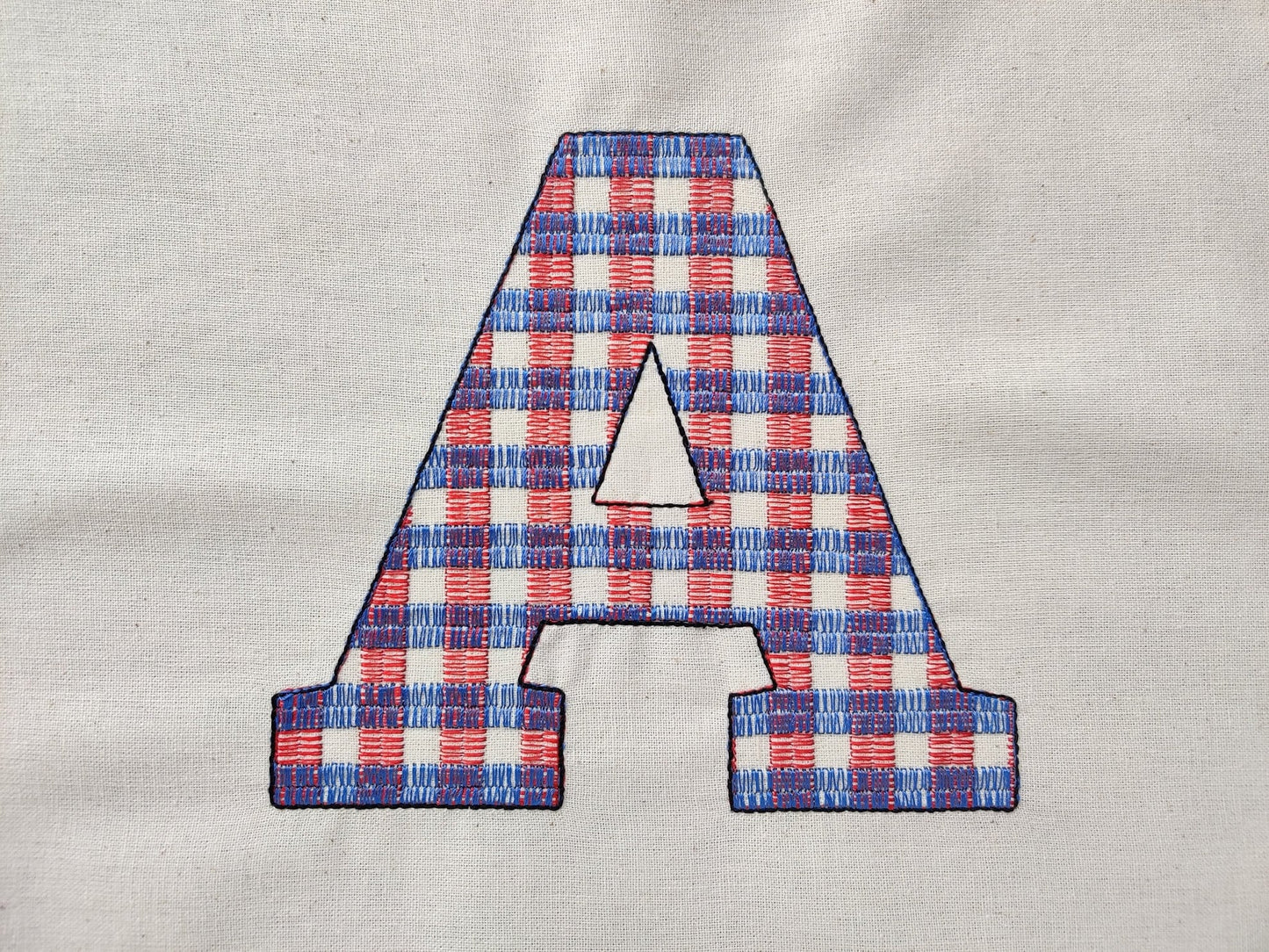 Tartan Plaid Gingham Christmas Font