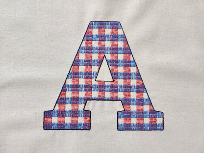 Tartan Plaid Gingham Christmas Font