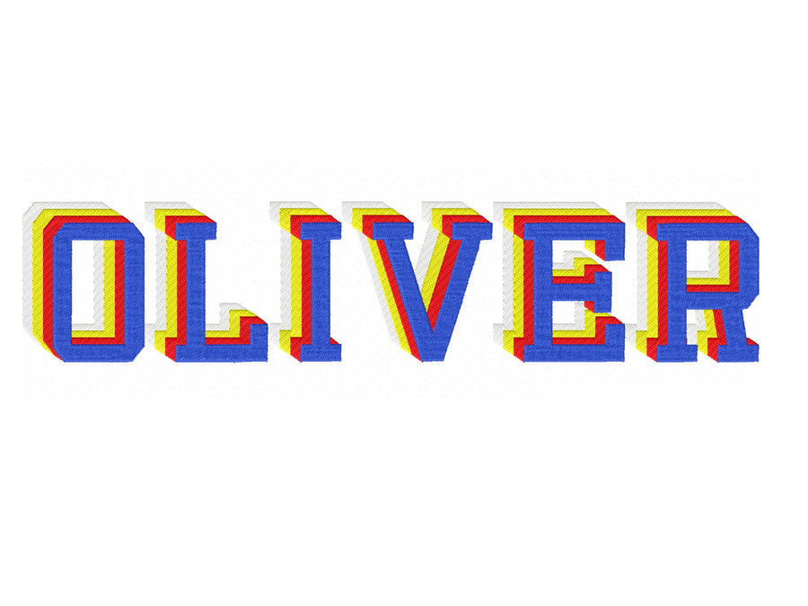 Shadow 4 Layers Pop Art Font