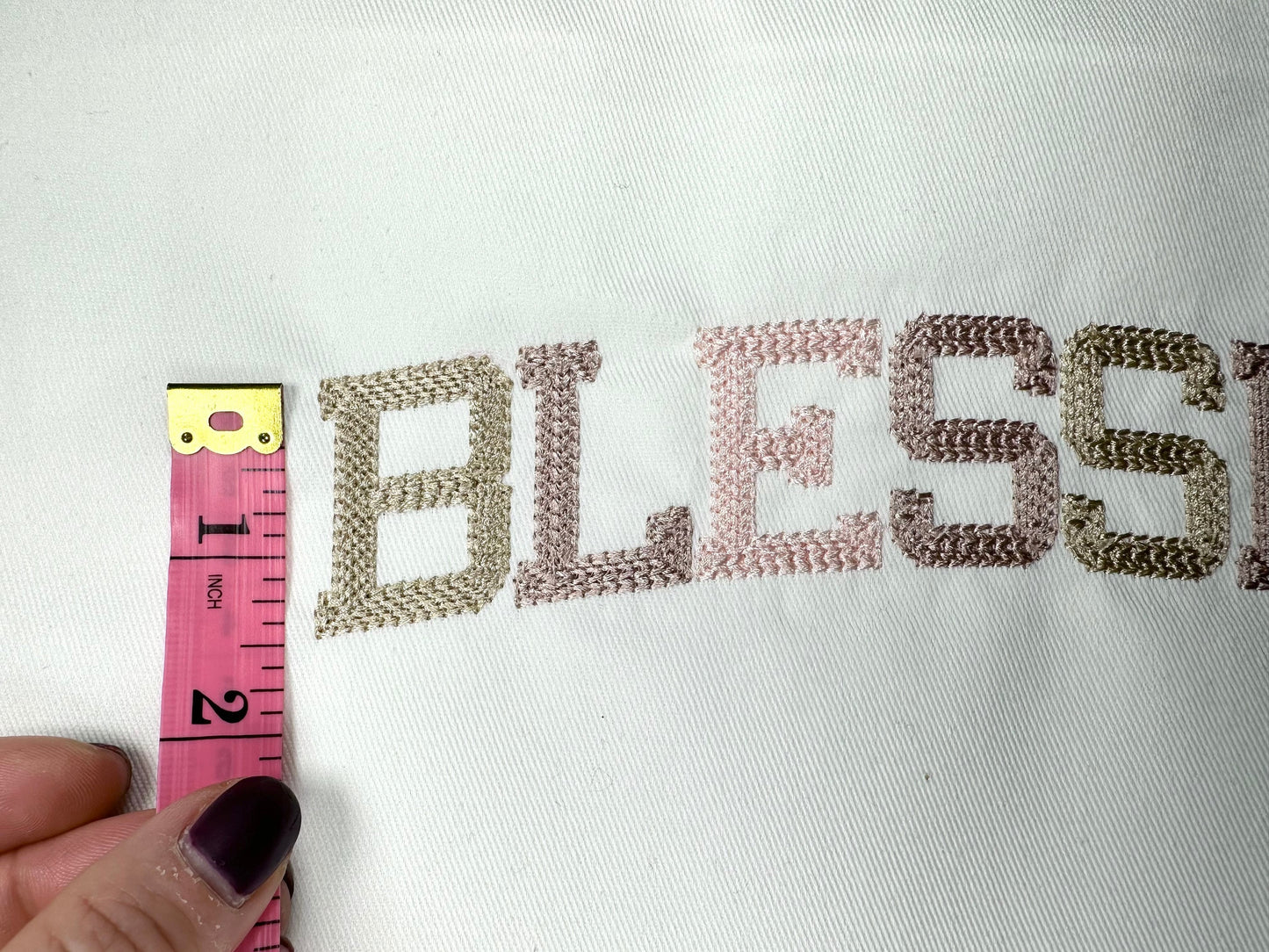 Hand Stitch Effect Sport Chain Font