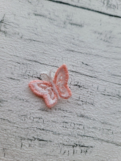 SMALL MINI FSL Lace Butterfly Free standing lace embroidery design in