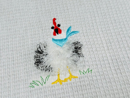 Fringed Chicken with Bandanna