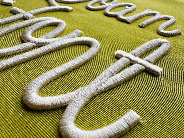 Puff Writing How to stitch Fonts with embroidery Puffy Foam – Artapli designs