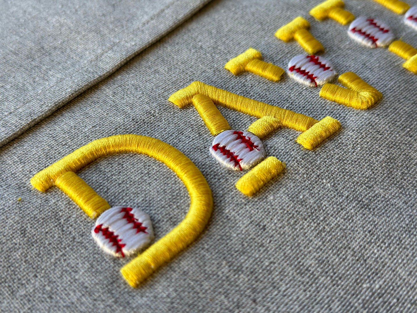 Puffy Puff Foam Baseball Font