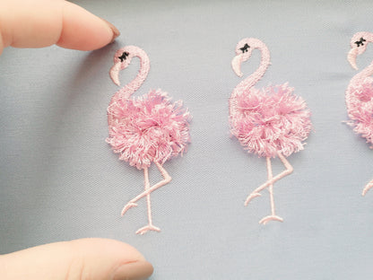 Mini Single Fringed Flamingo