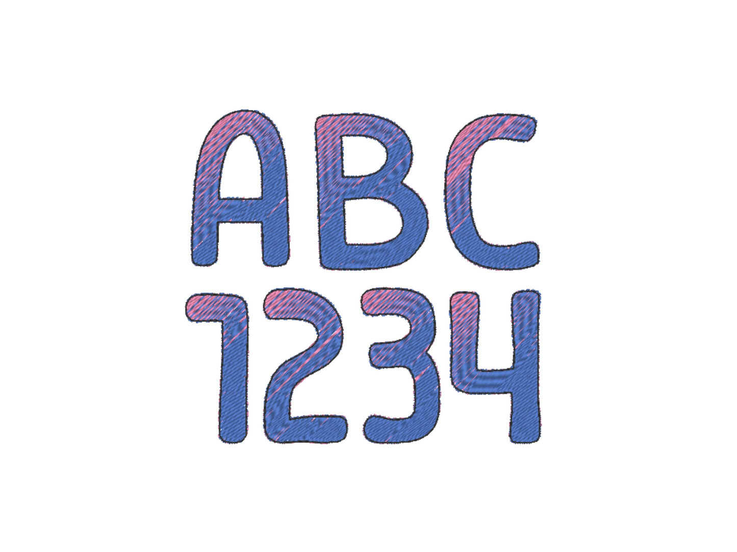 Magic Iridescent Ombre Font