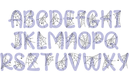 Kids Spiderweb Font