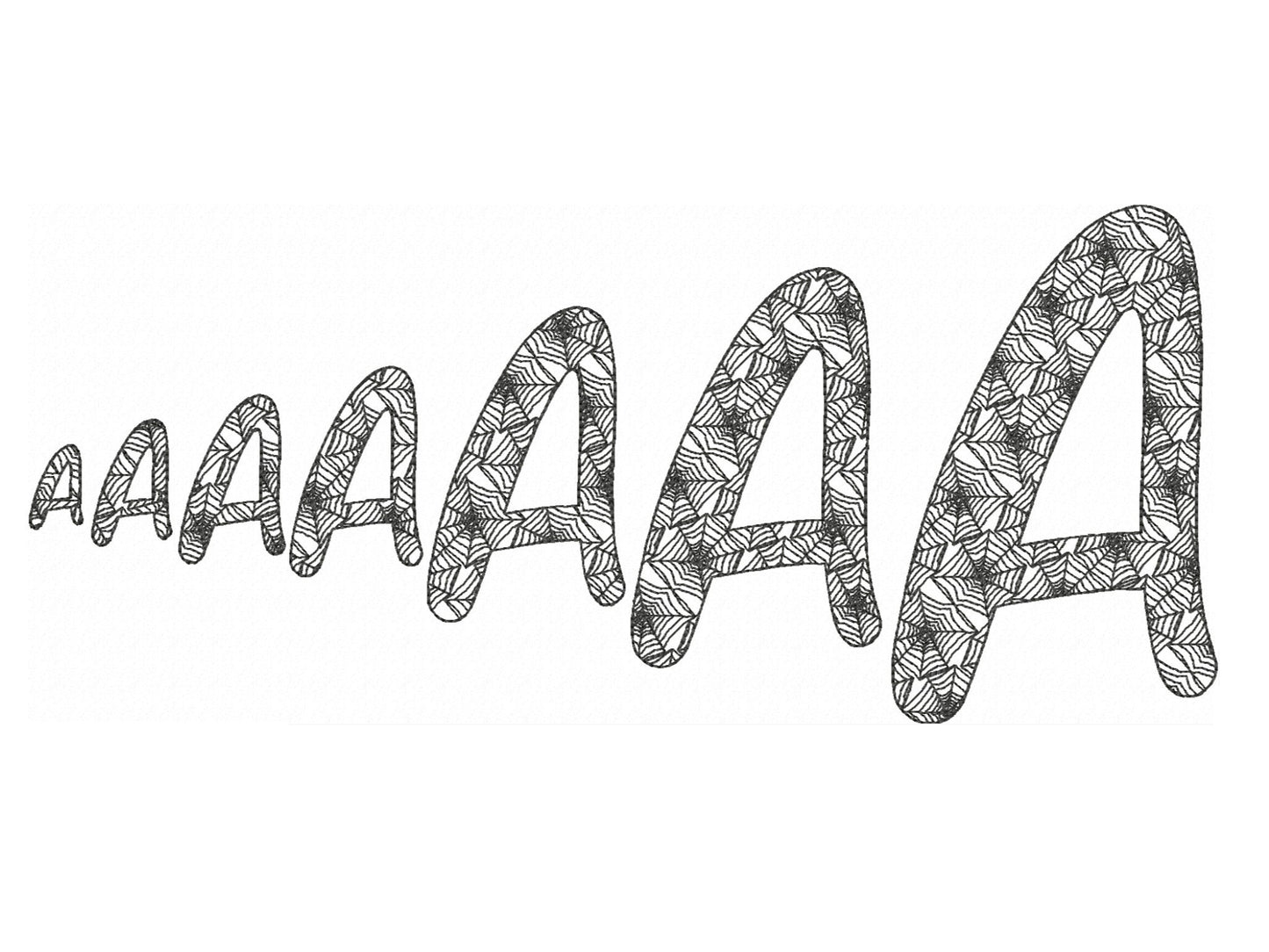 Spider Web Halloween Font