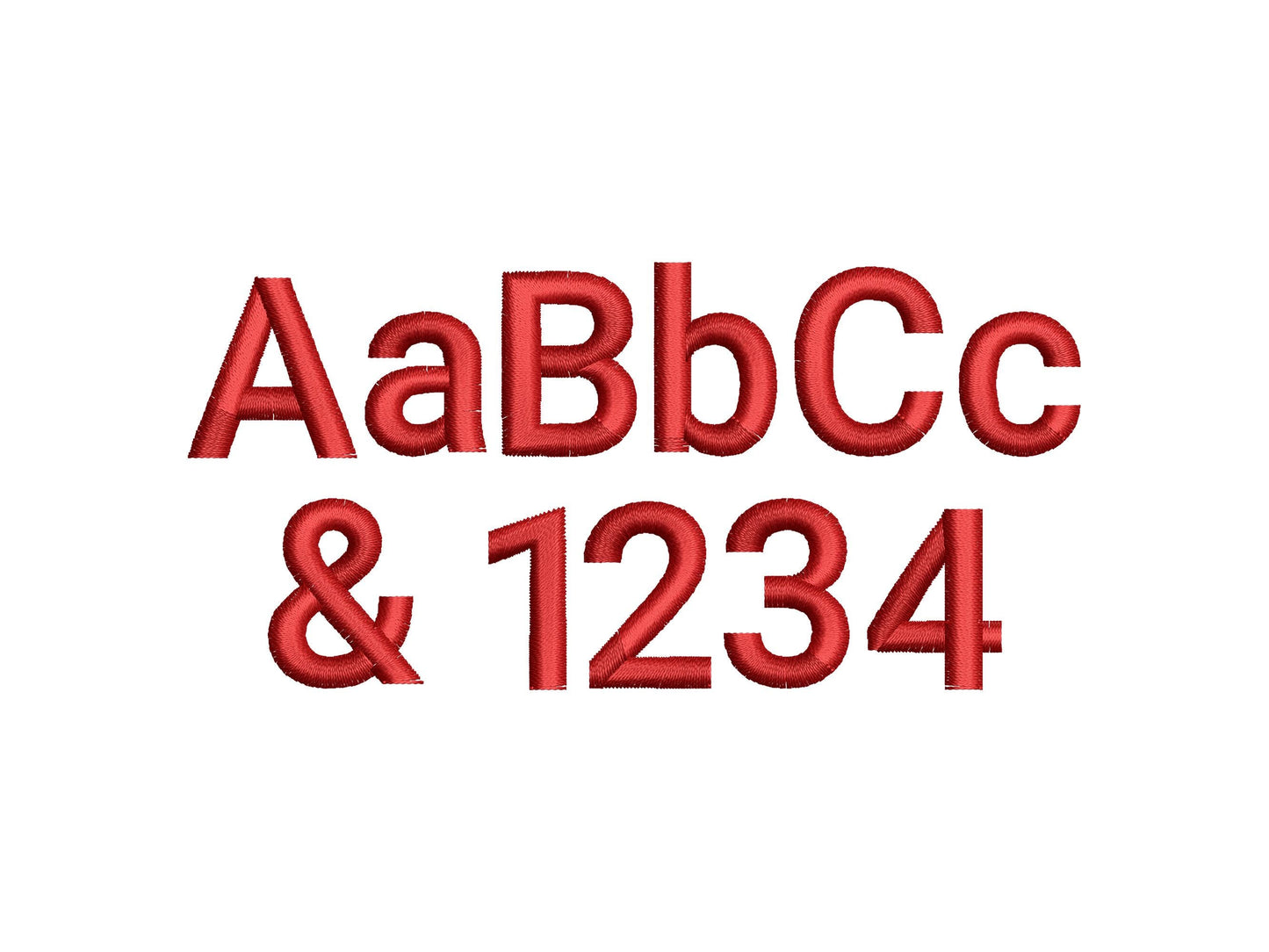 Satin stitch Mini Block Font machine embroidery designs tiny small