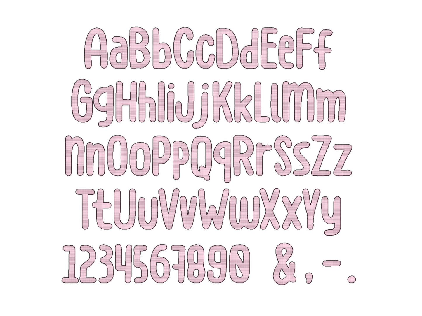 Light Stitch Kids Font