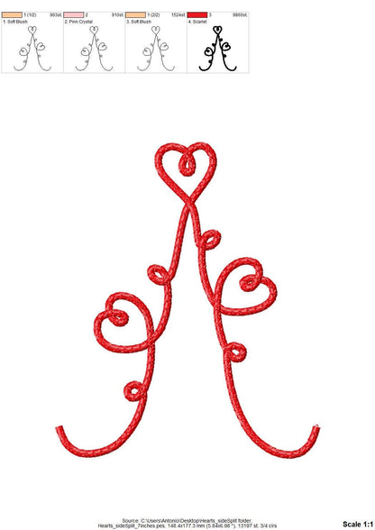 Heart Split Side Seam