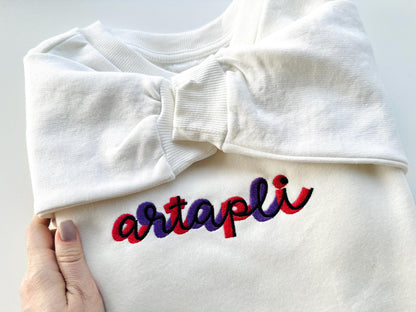 Wide Handwritten Script Shadow Font