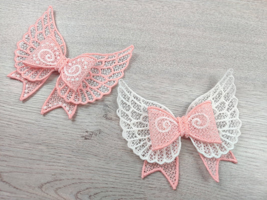 Little Princess Bow Angel Wings FSL