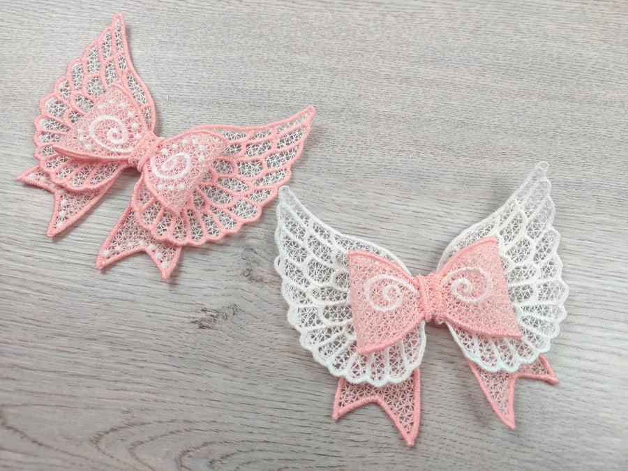 Little Princess Bow Angel Wings FSL
