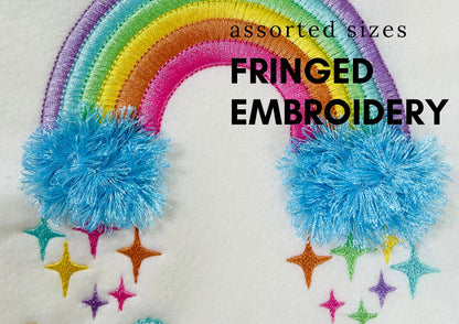 Fringed Cloud Rainbow Falling Stars