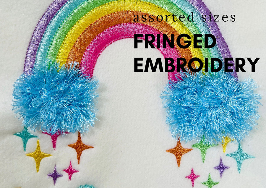Fringed Cloud Rainbow Falling Stars
