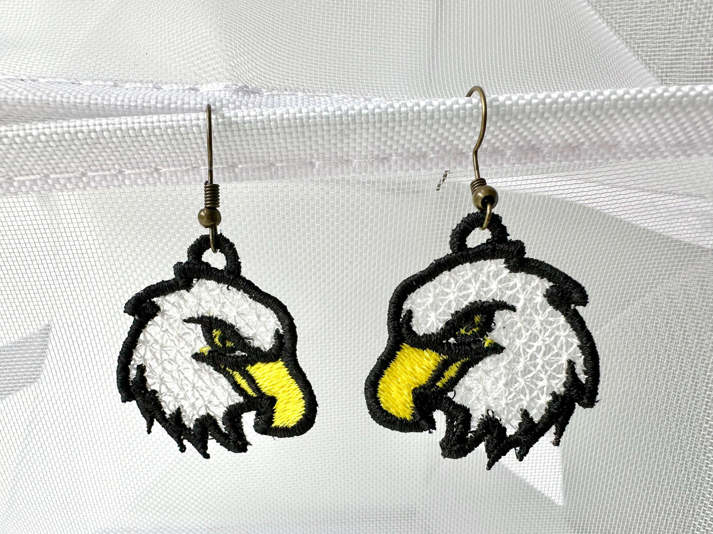 American Bald Eagle Earrings Charm