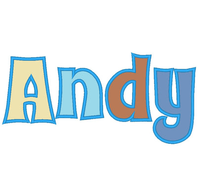 Mia Monogram Font Applique