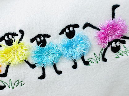 Fringed Funny Sheep Lamb 4