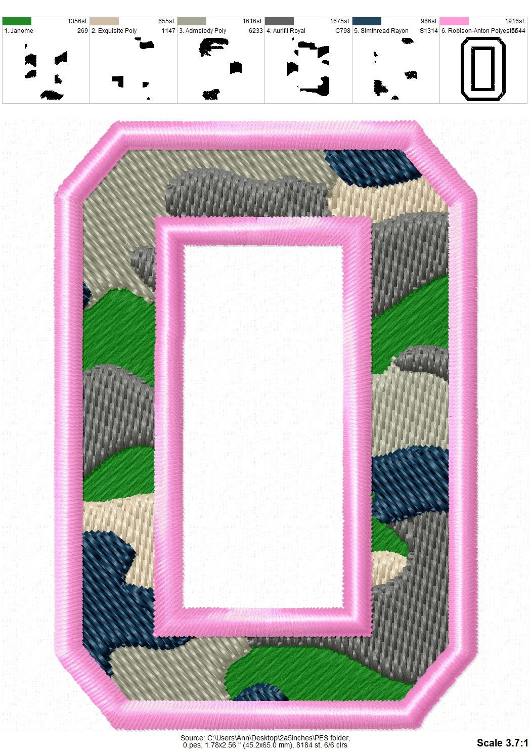 Varsity Camouflage Camo Font