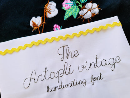 Mini Tiny Micro Handwritten Font