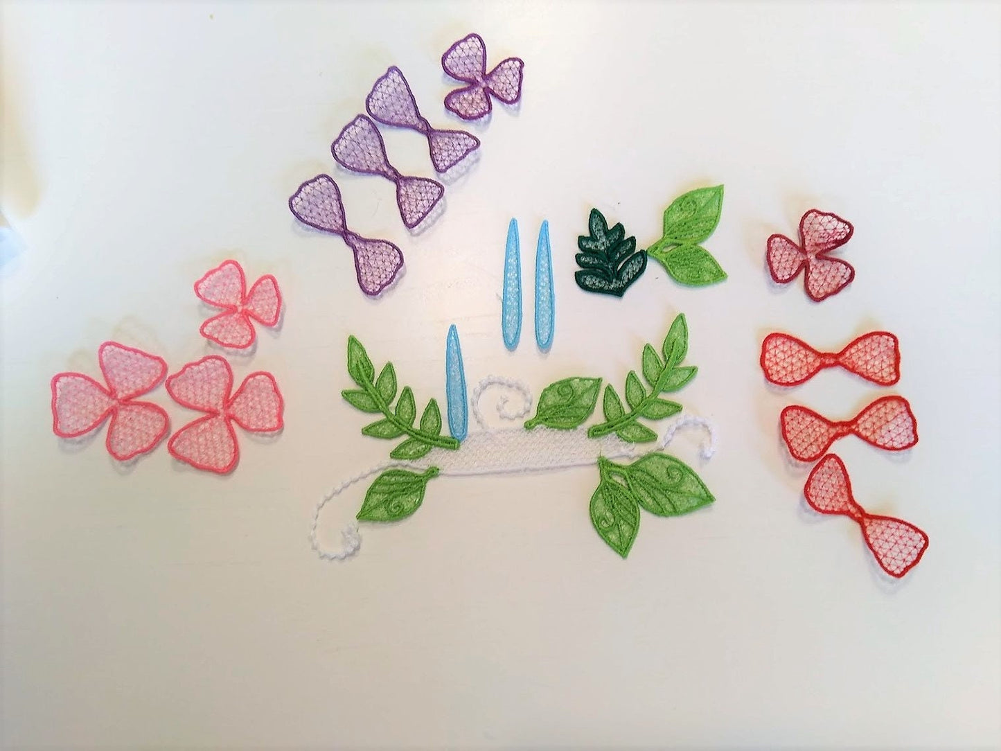 Unicorn Head with Floral Crown FSL