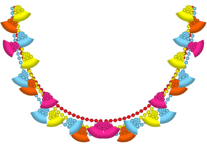 Fringed Tassel Necklace