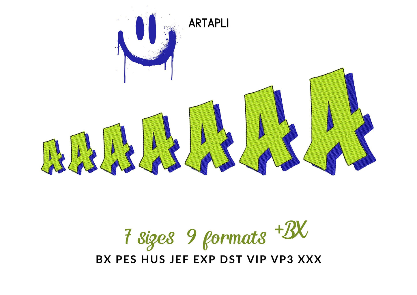 Graffiti Street Art Shadow Font