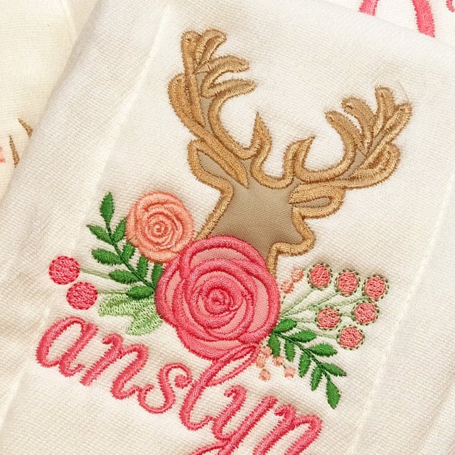 Small Buck Deer Floral Bouquet