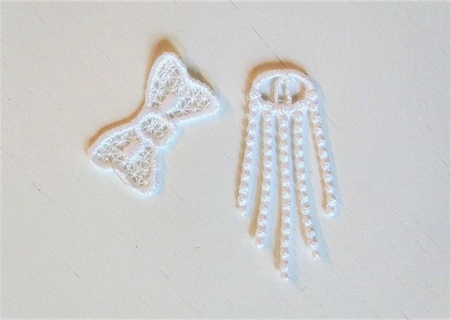 Princess Girls Bow Charm Hairclip