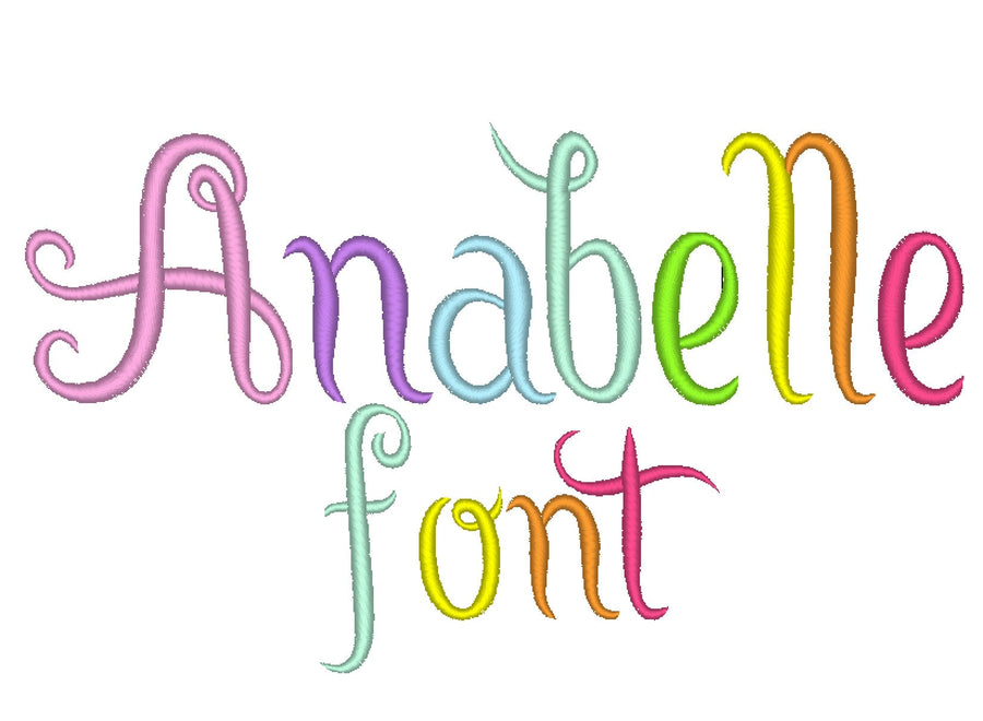 Satin Tails Cute Mini Font Anabelle