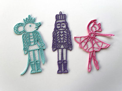 Nutcracker Christmas Tree Ornaments FSL