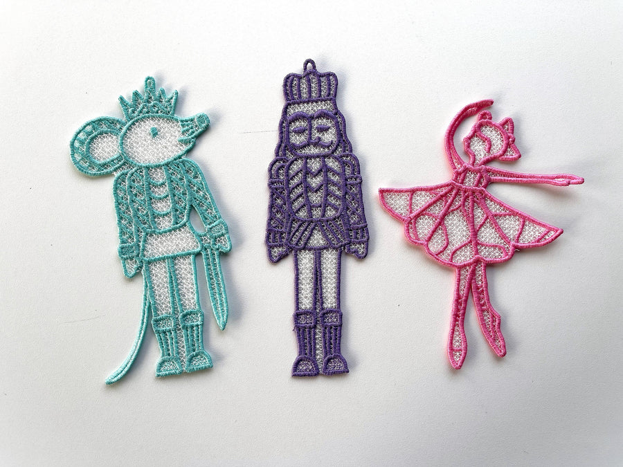 Nutcracker Christmas Tree Ornaments FSL