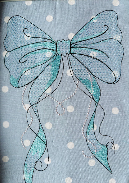 Trendy Lace Bow Light Stitch