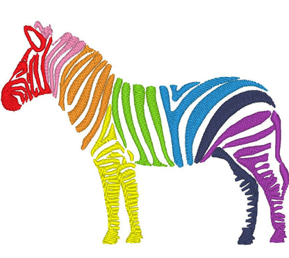 Rainbow Zebra