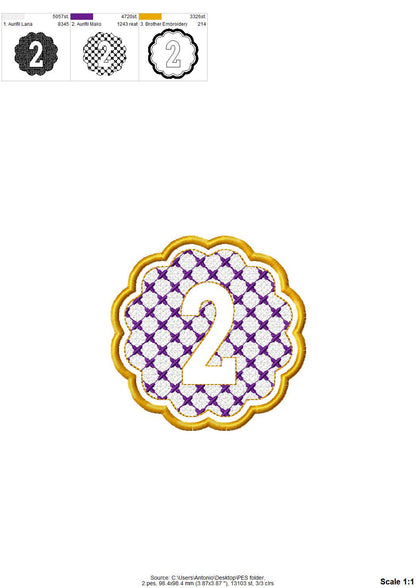 Embossed Classy Monogram