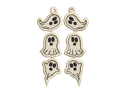 Spooky Ghost Earrings FSL