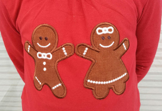 Cute Christmas Gingerbread Man Set