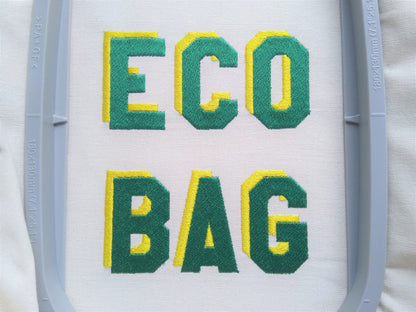 Varsity Collegiate Block Type Shadow Font