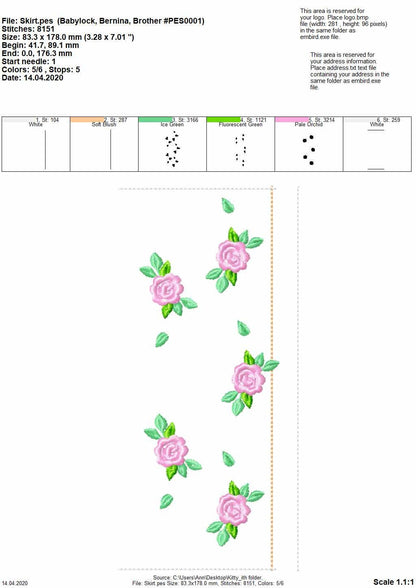 Pretty Kitty Cat Doll ITH