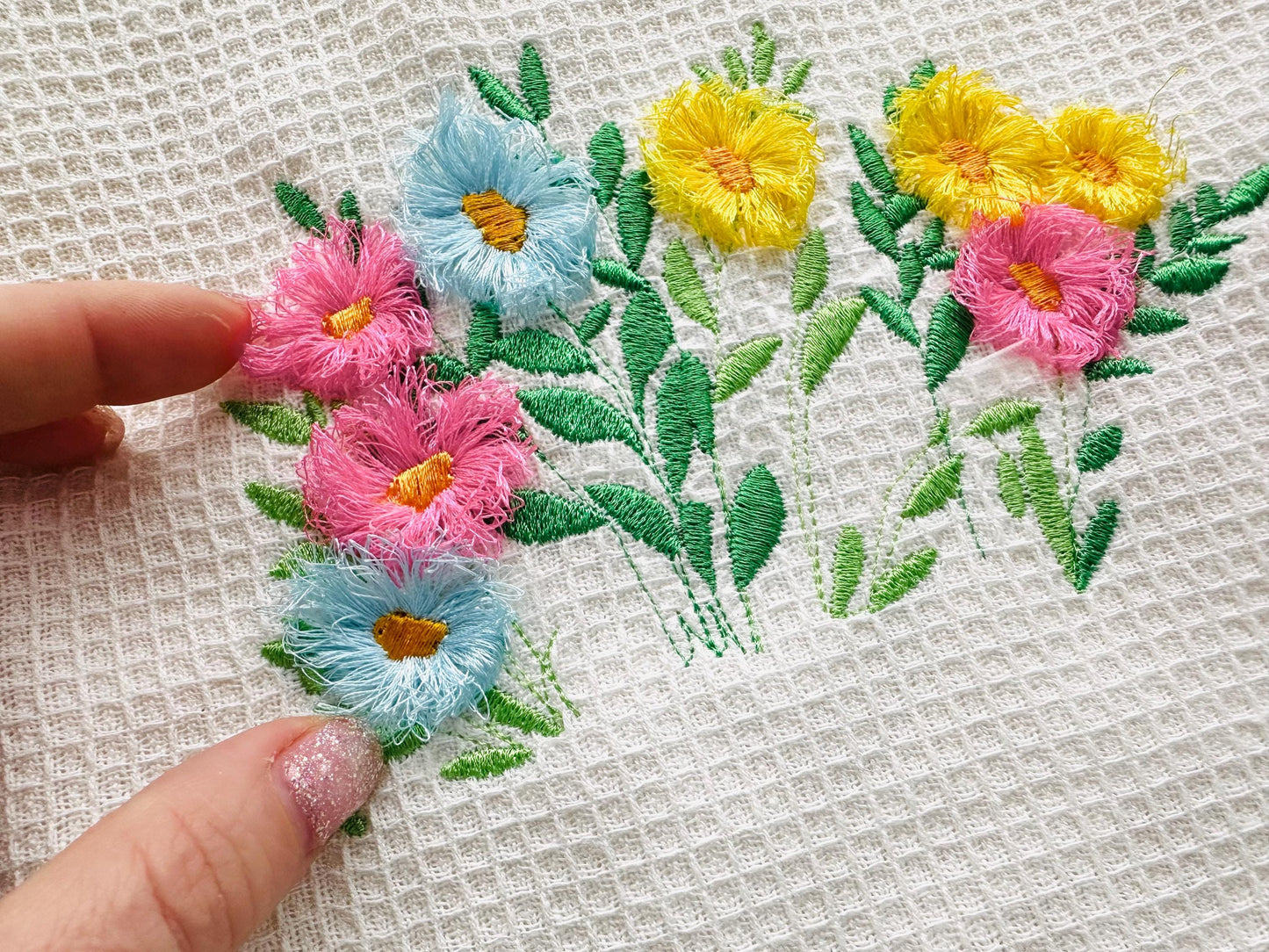 Fringed Flower Floral Bouquet