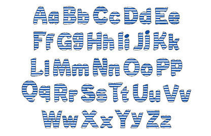 Patriotic 4th of July Stars and Stripes Font