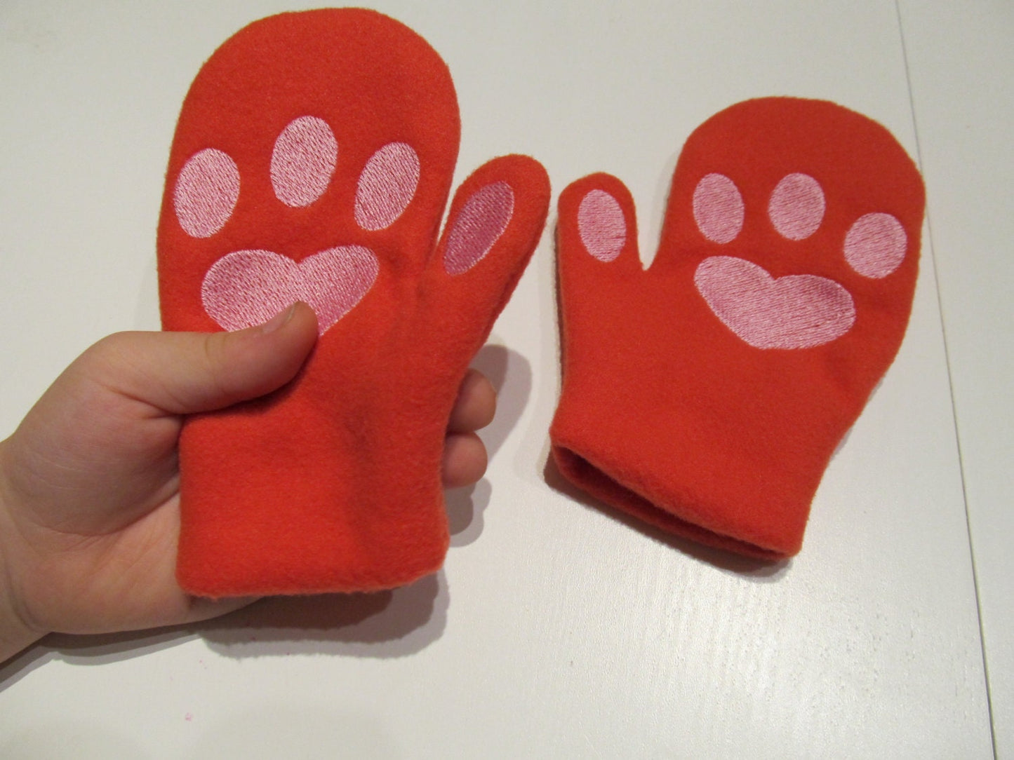 Kitty Cat Kids Mittens ITH