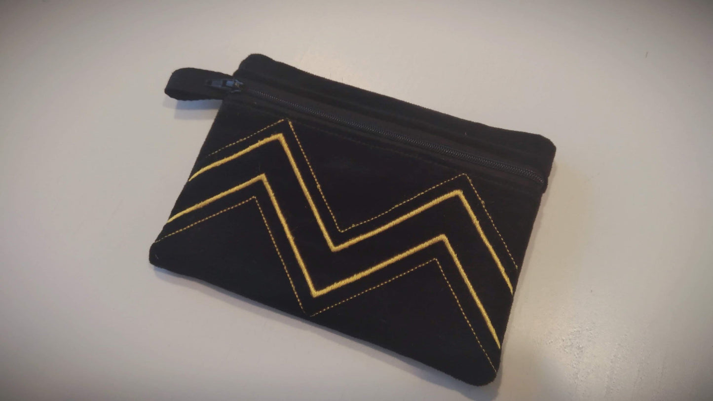 Luxury Lined Envelope Pouch