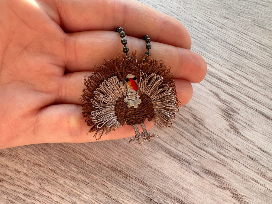 Fringe Turkey Earrings Charm